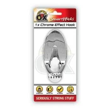 SAAO REMOVEABLE HOOK CHROME - Cloud Nine Stores