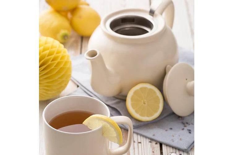 Price & Kensington 450ml Matt Cream 2 Cup Teapot - Cloud Nine Stores