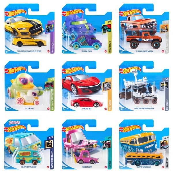 Hot Wheels Basic Car Assorted - Cloud Nine Stores