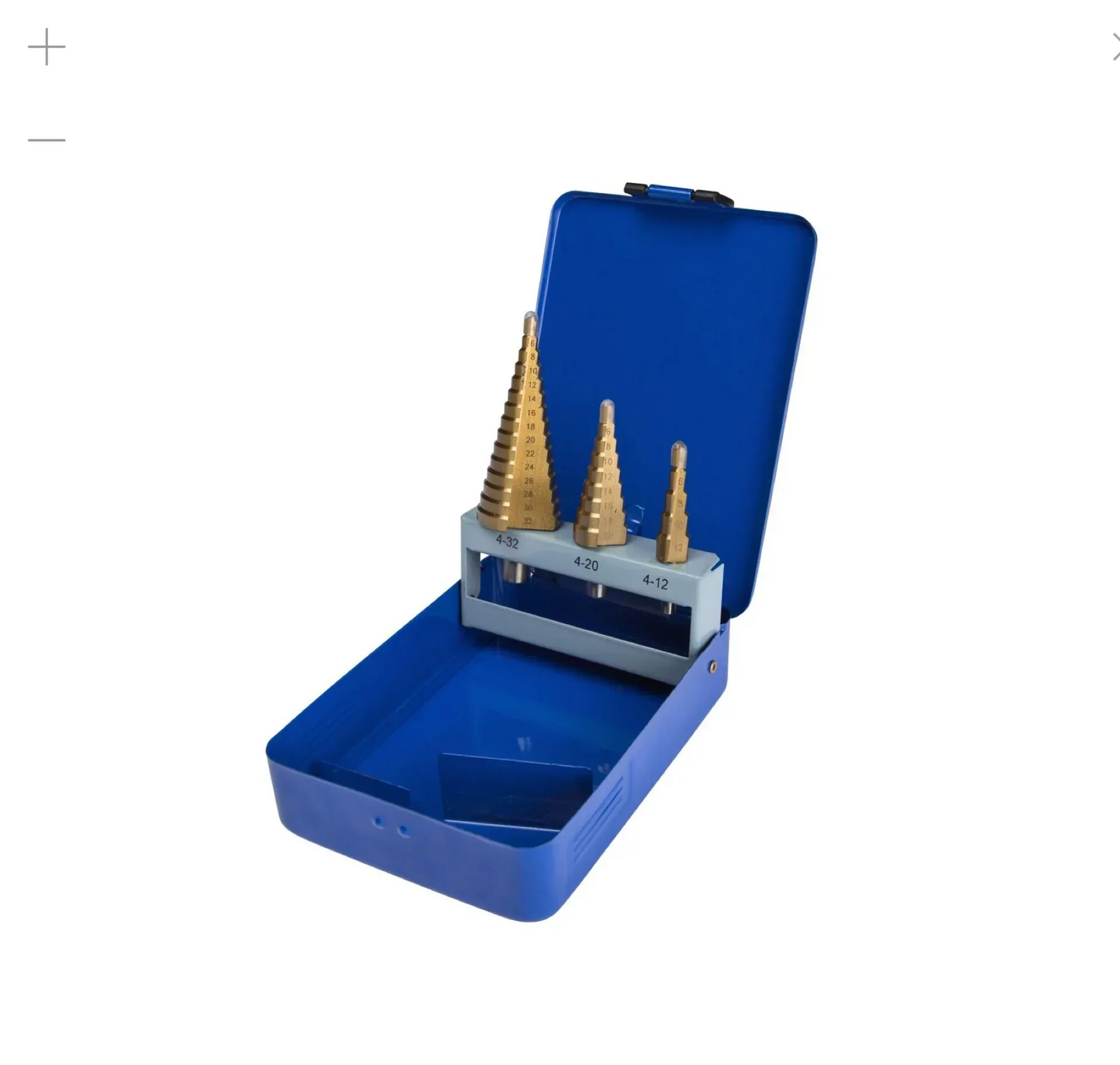 BLUE SPOT TOOLS 3 PCE HSS STEP DRILL SET (4-32MM) 20504 - Cloud Nine Stores Cloud Nine Stores