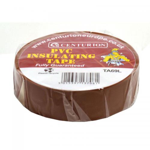 CENTURION 19mm x 20m Brown PVC Tape Cloud Nine Stores
