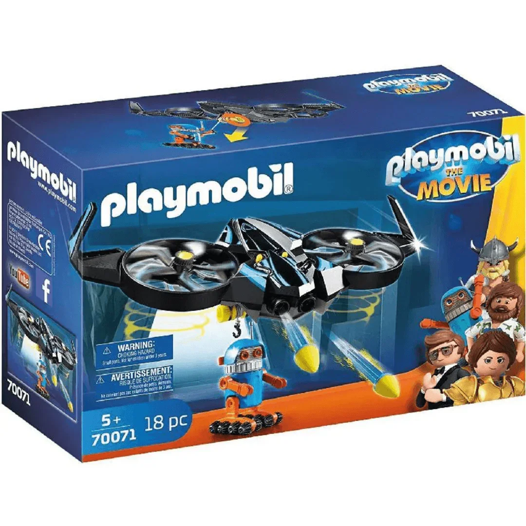 Playmobil - Robotitron with Drone - 70071 - Cloud Nine Stores