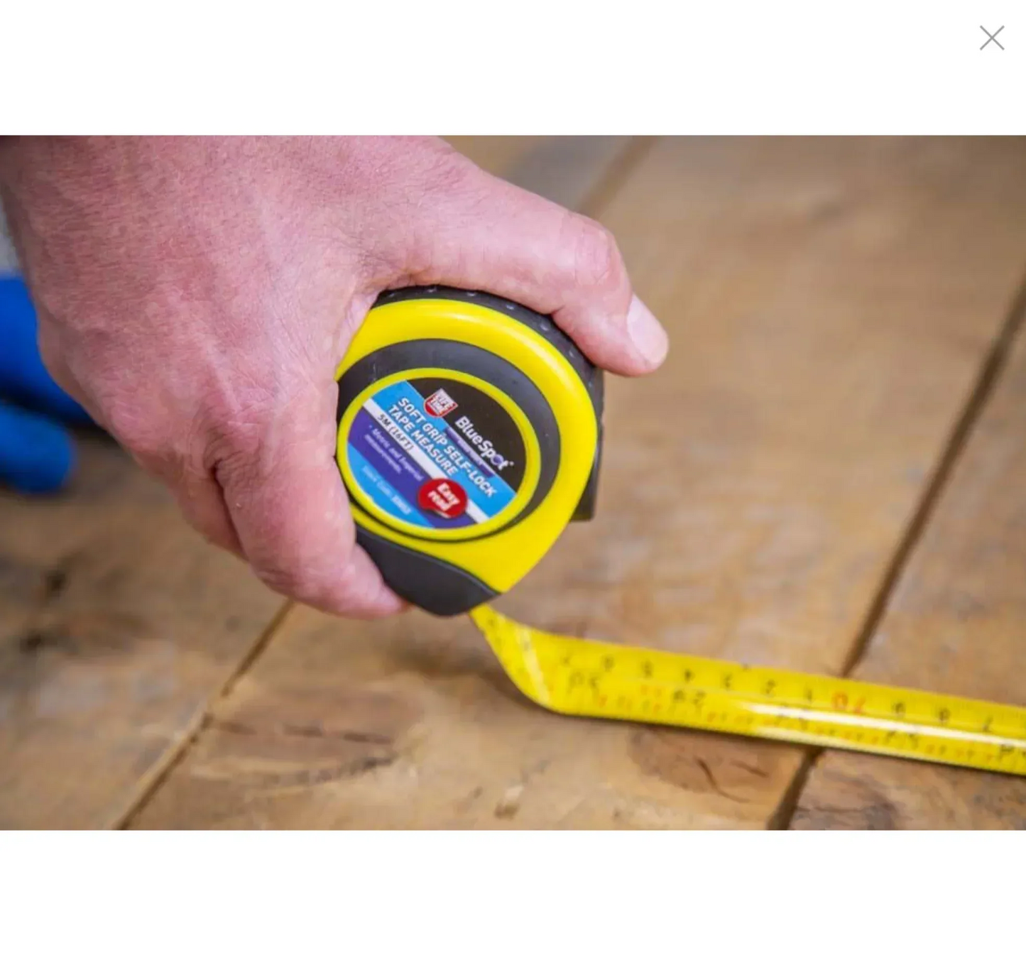 BLUE SPOT TOOLS 5M (16FT) SOFT GRIP AUTO-LOCK TAPE MEASURE 33012 - Cloud Nine Stores Cloud Nine Stores