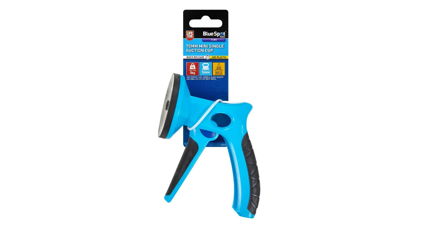 BLUE SPOT TOOLS QUICK RELEASE MINI SINGLE SUCTION CUP (70MM) 30008 - Cloud Nine Stores Cloud Nine Stores