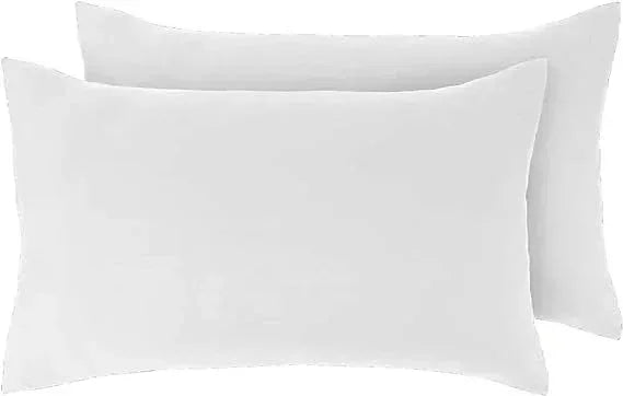 Luxury Flannelette Pair Of Pillow Case White - Cloud Nine Stores Cloud Nine Stores