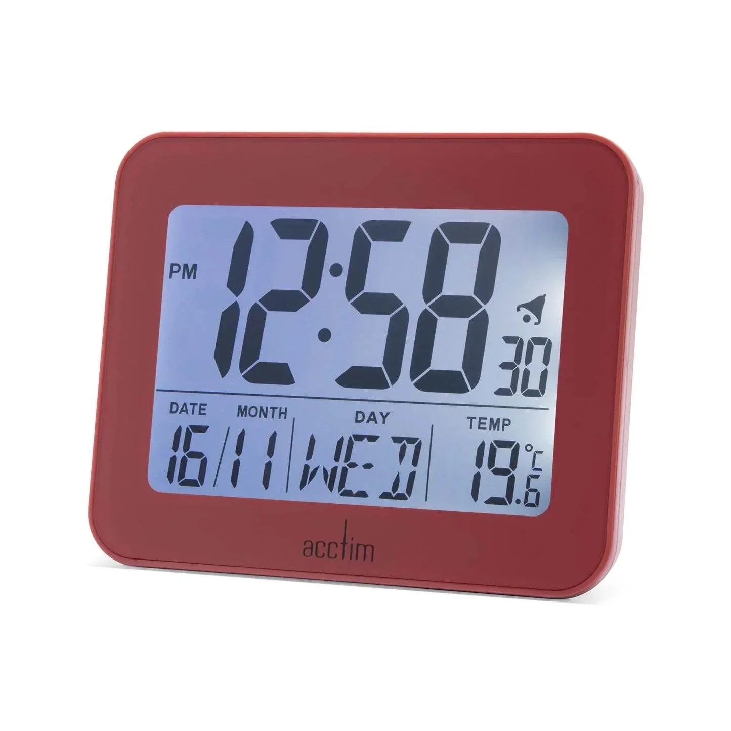 Acctim Otto Superbrite Digital Bedside Alarm Clock Spice 16354 - Cloud Nine Stores