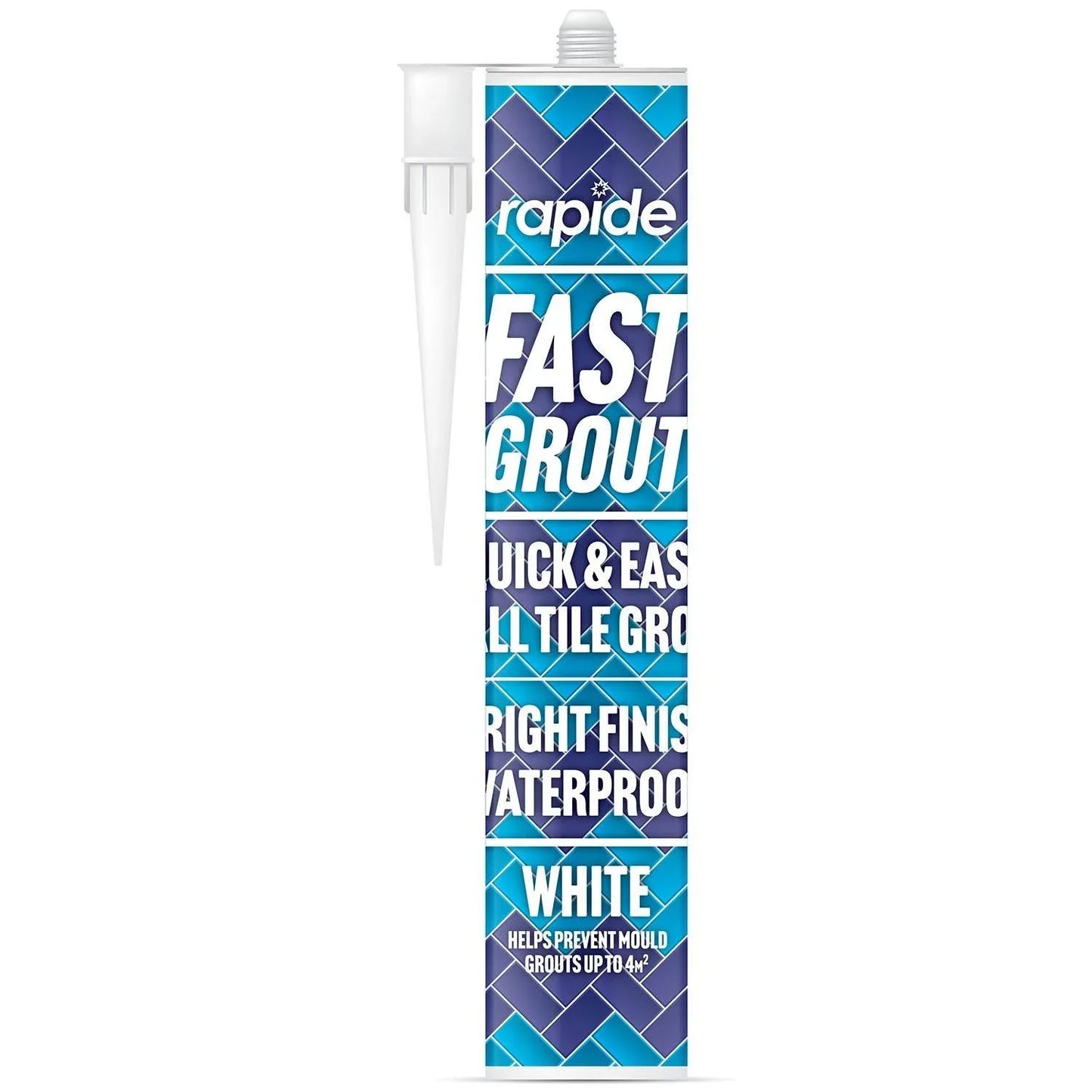Rapide Fast Grout Wall Tile Grout, White - 280ml - Cloud Nine Stores