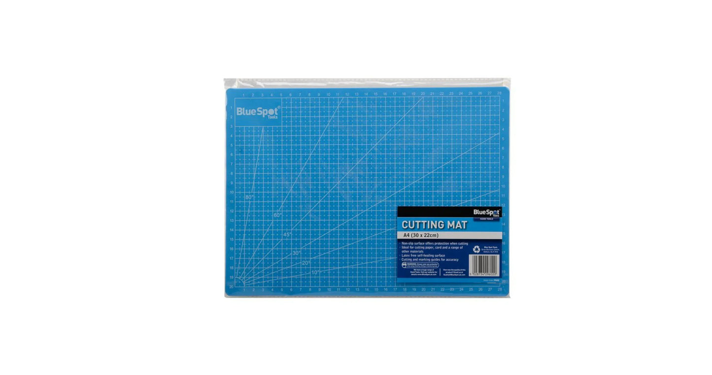 BLUE SPOT TOOLS A4 CUTTING MAT 29602 - Cloud Nine Stores