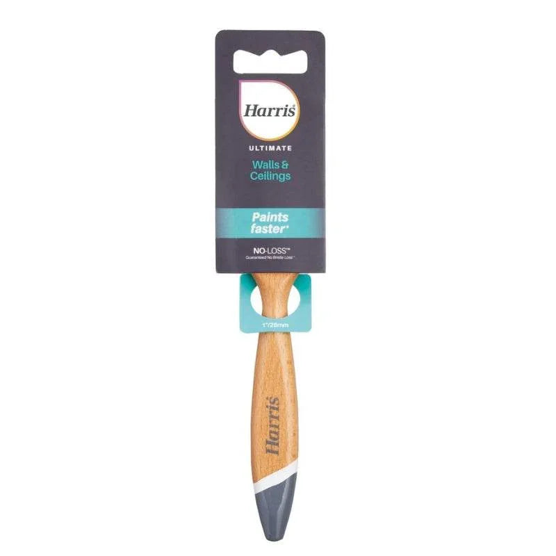 HARRIS ULTIMATE WALLS & CEILINGS NO LOSS PAINT BRUSH 1" / 25MM - Cloud Nine Stores