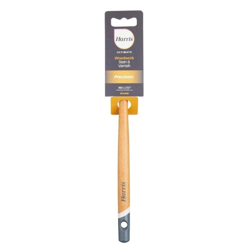 Ultimate Woodwork Stain & Varnish Round Paint Brush 21mm - Cloud Nine Stores