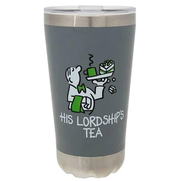 Chaps Stuff Stainless Steel Travel Mug ''His Lordship's Tea'' - Cloud Nine Stores