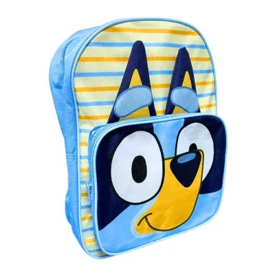 Official Bluey Backpack With 3D Ears And Front Pocket - Cloud Nine Stores