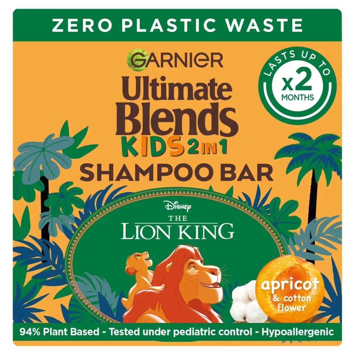 GARNIER ULTIMATE BLENDS KIDS 2IN1 SHAMPOO BAR - Cloud Nine Stores Cloud Nine Stores