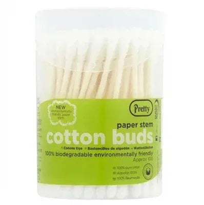 Biodegradable Paper Stem Cotton Buds - Cloud Nine Stores Cloud Nine Stores