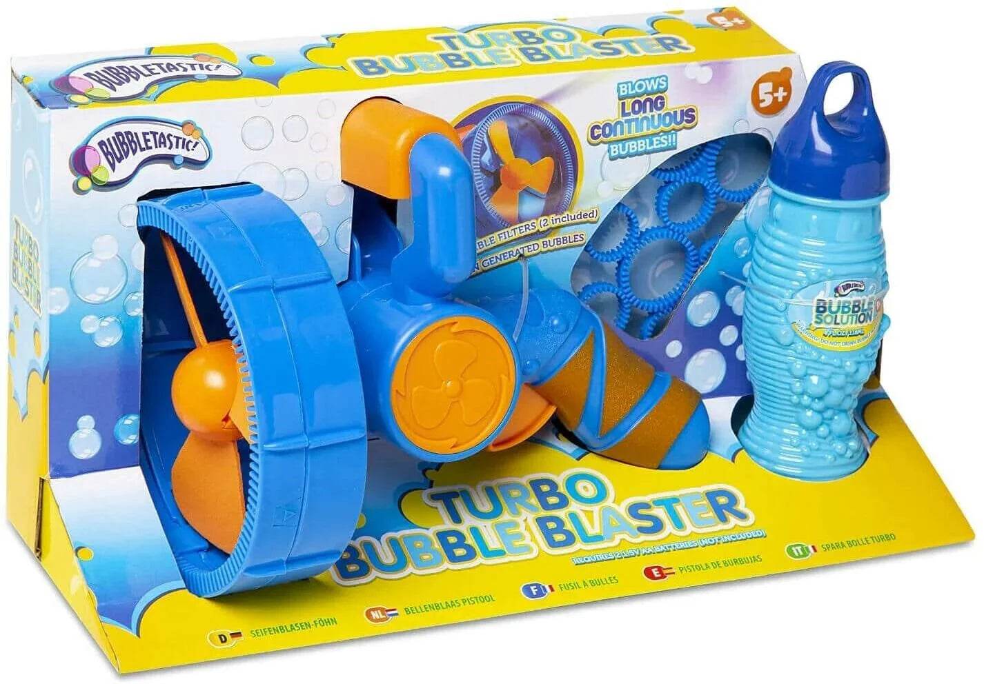 Turbo Bubble Blaster Machine Blower Toy Gun - Cloud Nine Stores