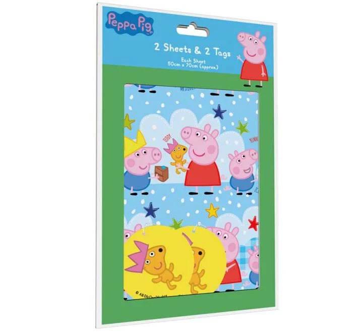 Peppa Pig Gift Wrap & Tags - Cloud Nine Stores