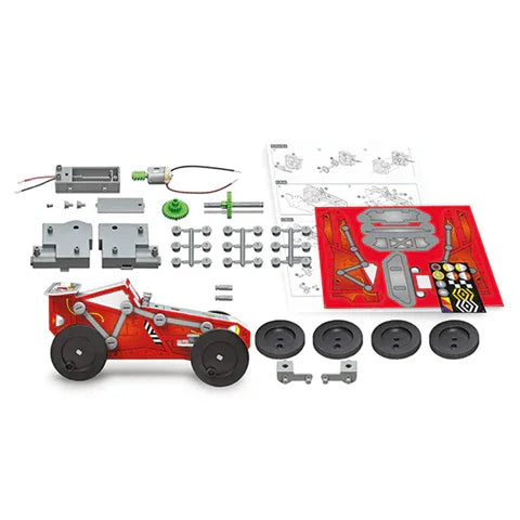 Thinking Kits Fun Stem Learning 4M Mechno Motorised Kit Race Car - Cloud Nine Stores