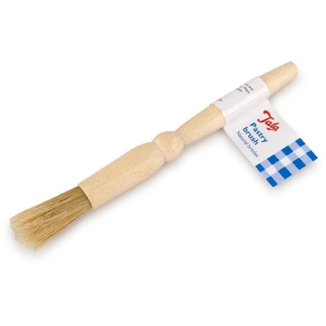Tala Traditional Solid Beechwood Pastry Brush Natural Bristles - Cloud Nine Stores