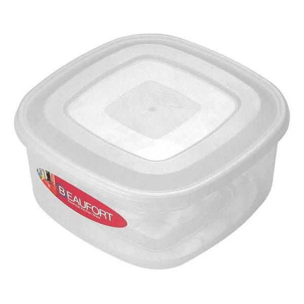 Beaufort Square Food Container 1.5L Clear - Cloud Nine Stores