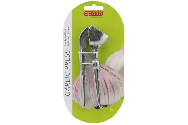 Apollo Garlic Press, Silver - Cloud Nine Stores