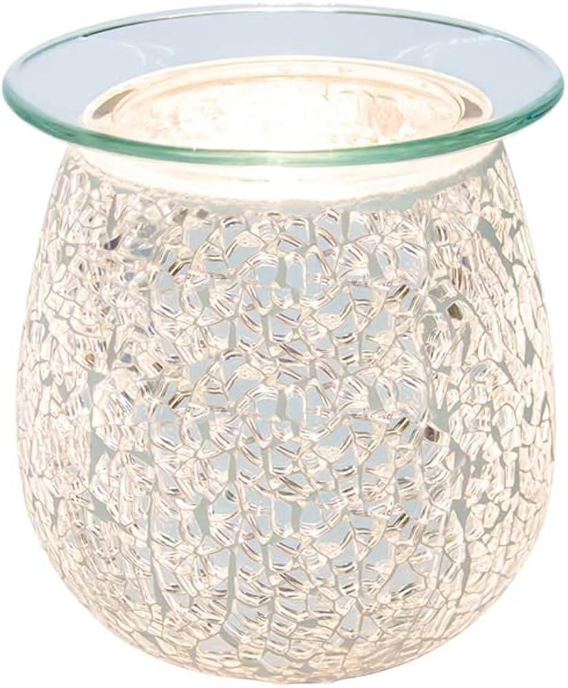 Airpure Mosaic Electric Wax Melter- Silver/Rose Gold - Cloud Nine Stores