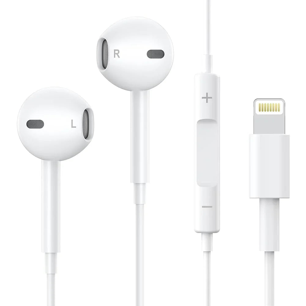 Konnect E1 EHPI Earphones with Built in Mic iPhone Lightning Connector - Cloud Nine Stores