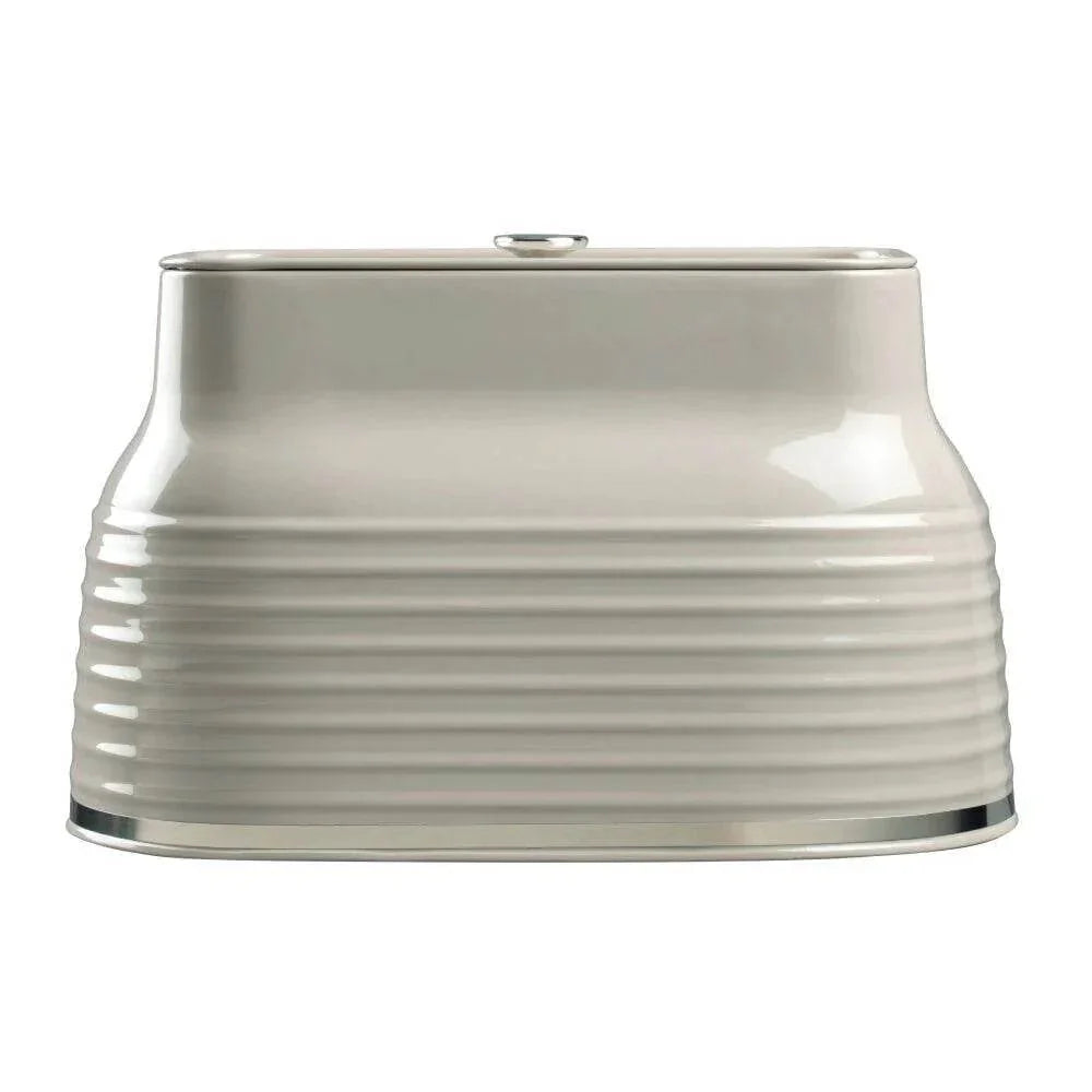 Daewoo Taupe Sienna Steel Bread Bin - Cloud Nine Stores