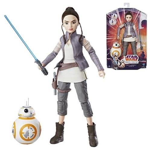 STAR WARS Forces of Destiny Rey of Jakku and BB-8 Adventure Set - Cloud Nine Stores