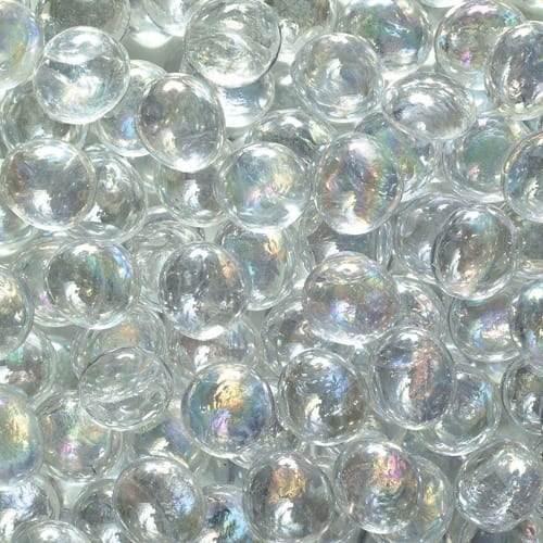 House Of Marbles Decorative Glass Nuggets - Blue/Clear - Cloud Nine Stores