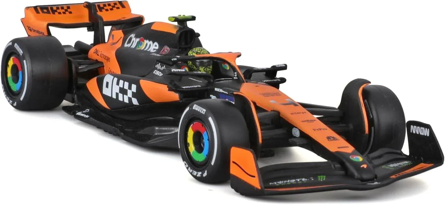 F1 McLaren MCL38 2024 with Helmet Norris - Cloud Nine Stores