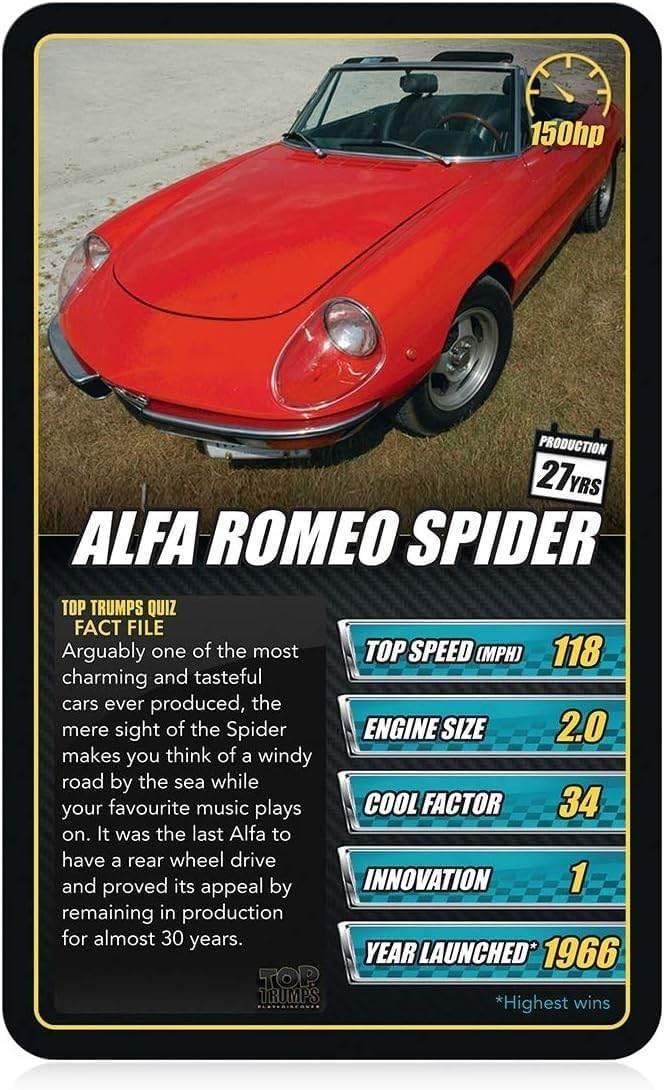 Top Trumps Sports Cars - Cloud Nine Stores