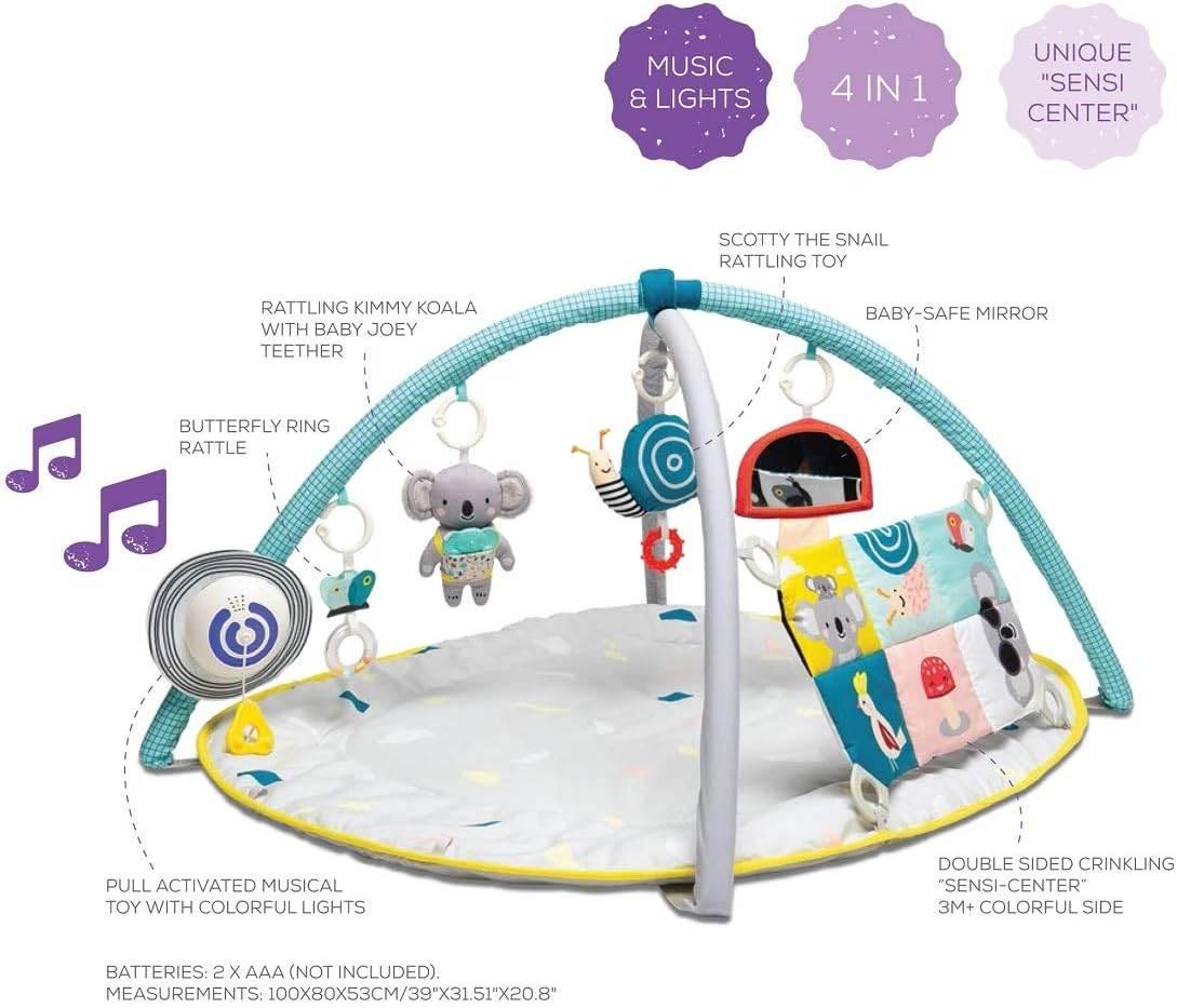 Taf Toys 4 in 1 Music and Light All Around Me Baby Activity Gym - Cloud Nine Stores