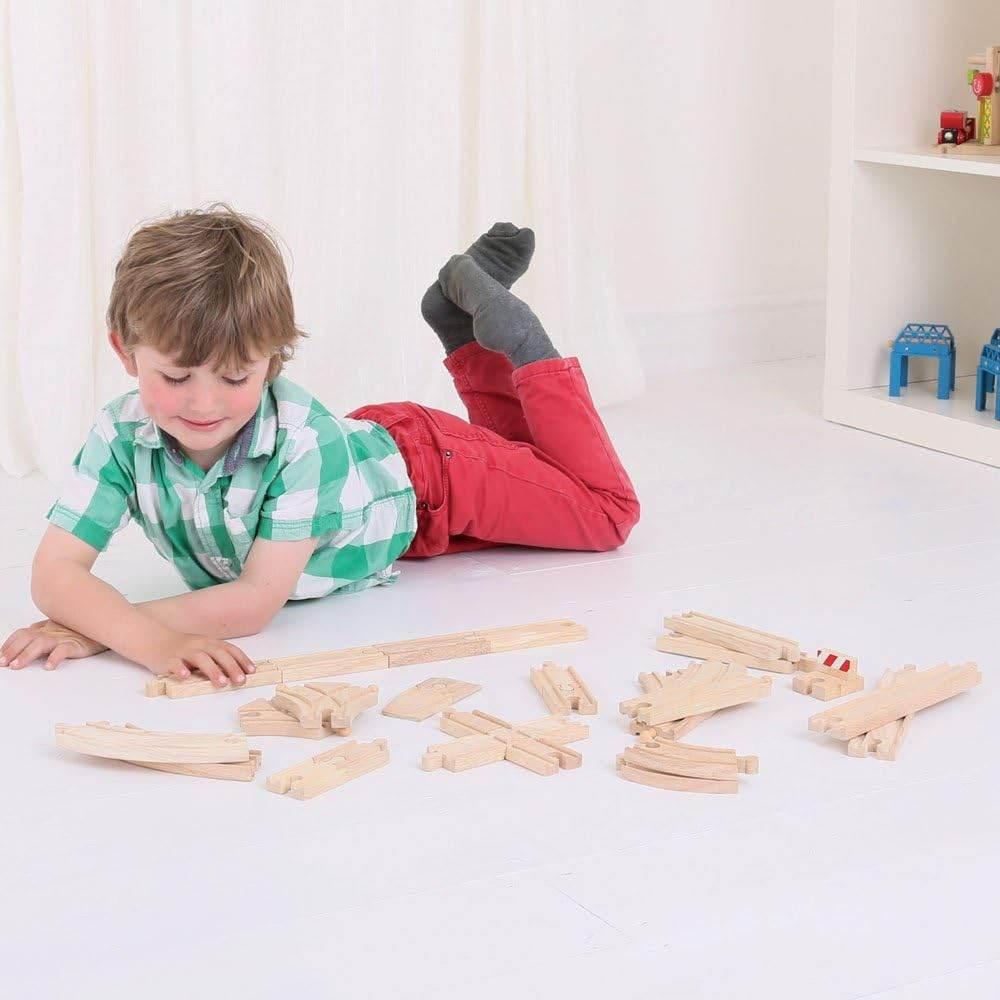 Low Level Track Expansion - Bigjigs - Cloud Nine Stores