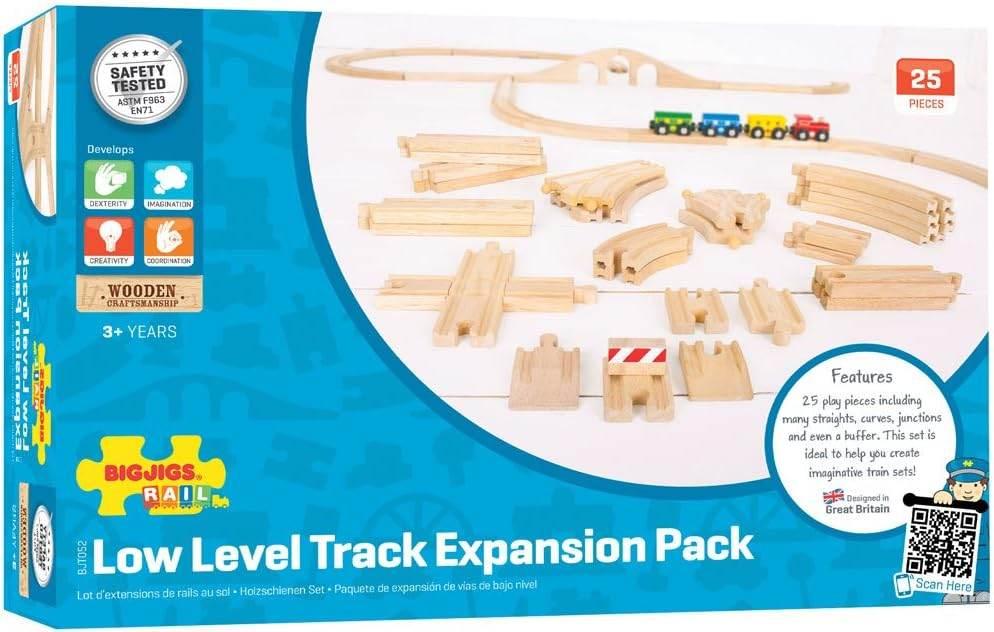 Low Level Track Expansion - Bigjigs - Cloud Nine Stores