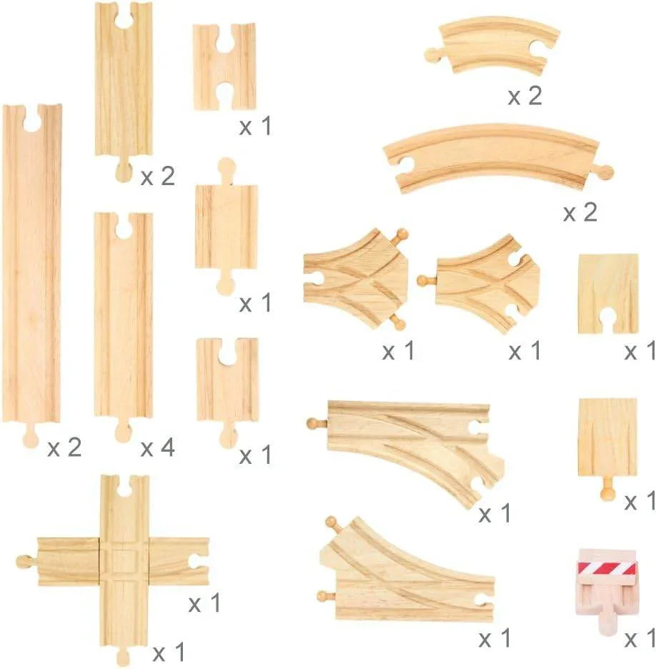 Low Level Track Expansion - Bigjigs - Cloud Nine Stores