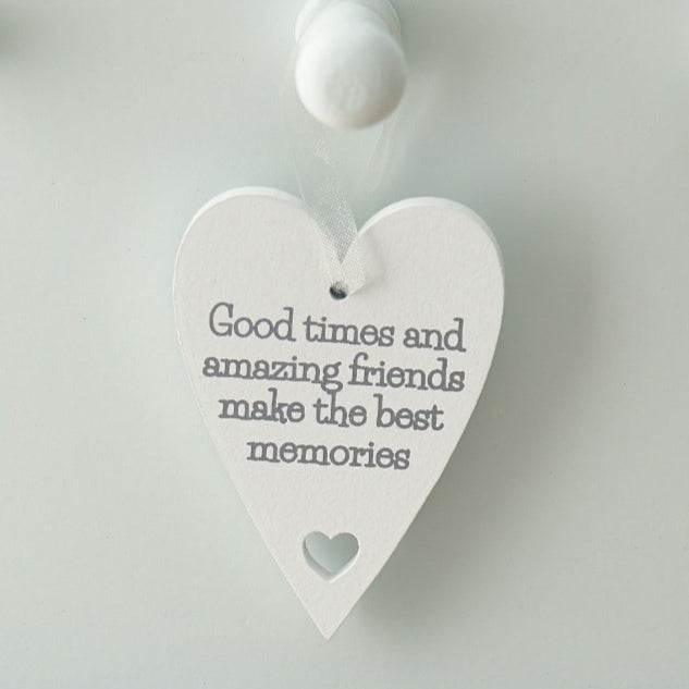 Hanging Friendship Signs, Portland Living 7cm - Cloud Nine Stores