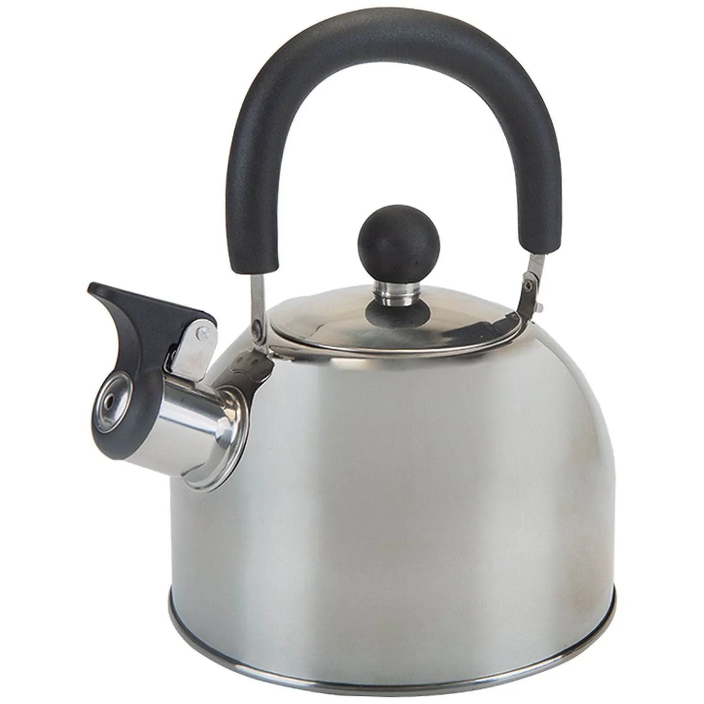 Summit 2L Stainless Steel Camping Whistling Kettle, Silver - Cloud Nine Stores
