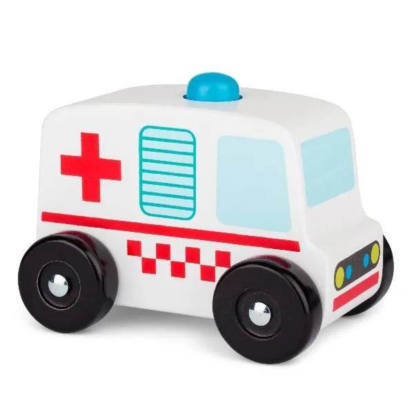 Wooden Sound and Play Ambulance - Cloud Nine Stores