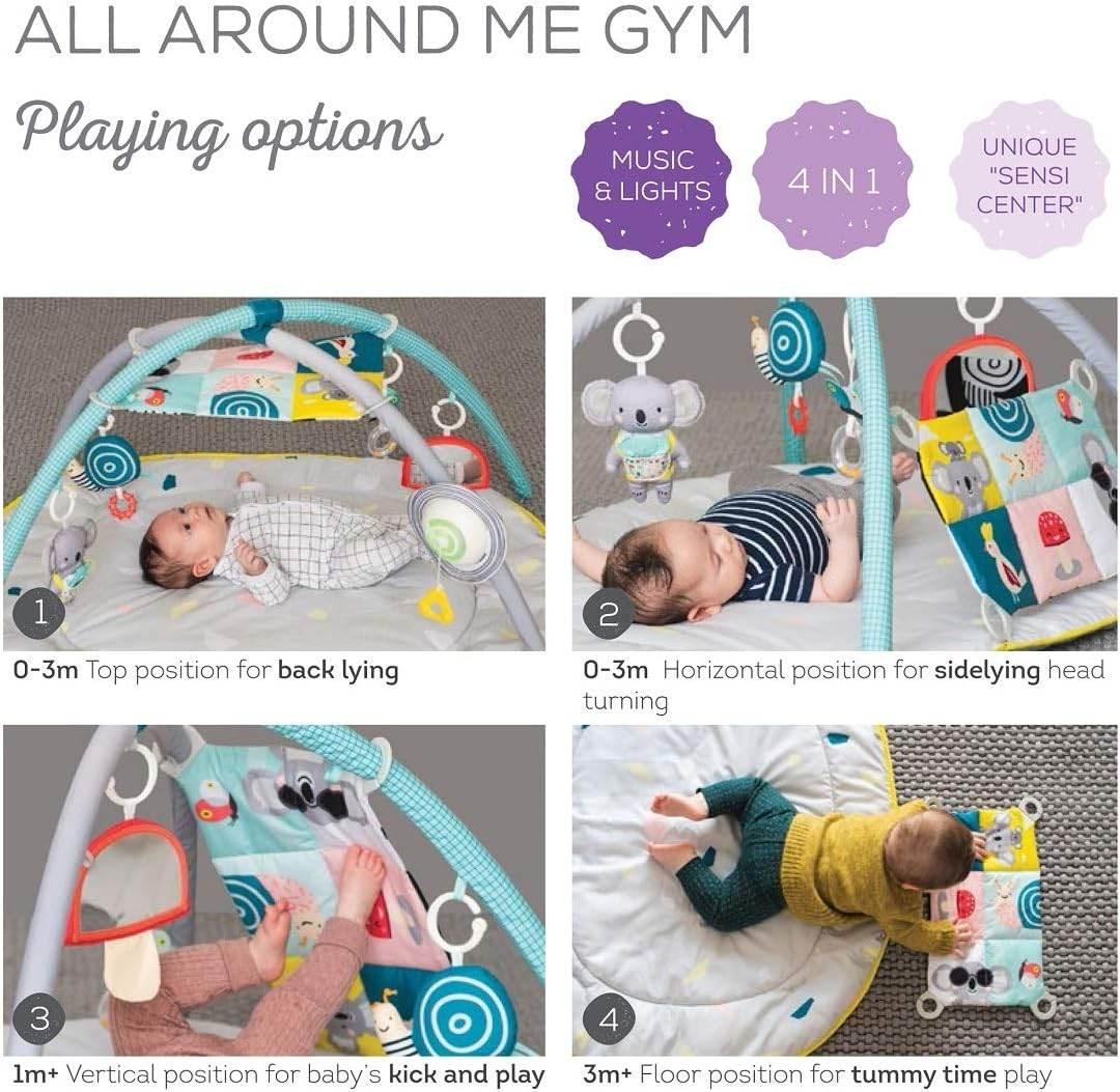 Taf Toys 4 in 1 Music and Light All Around Me Baby Activity Gym - Cloud Nine Stores