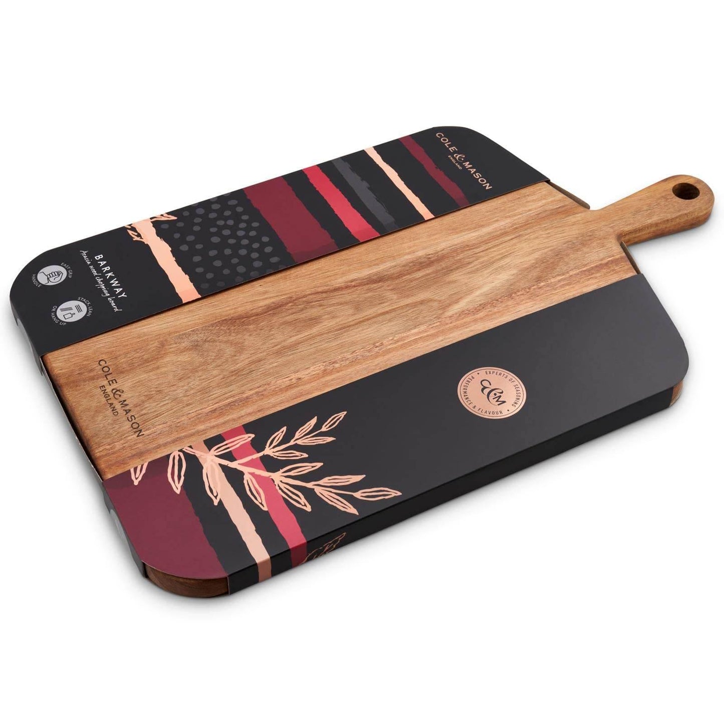 Cole & Mason Large Barkway Acacia Chopping Board- Large - Cloud Nine Stores