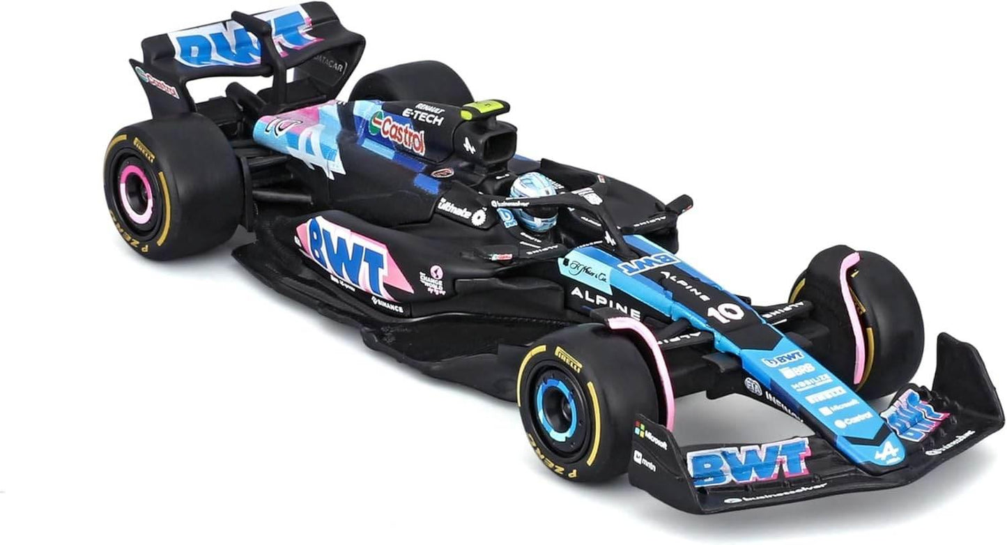 F1 BWT Alpine F1 Team A524 2024 with Helmet Gasly - Cloud Nine Stores