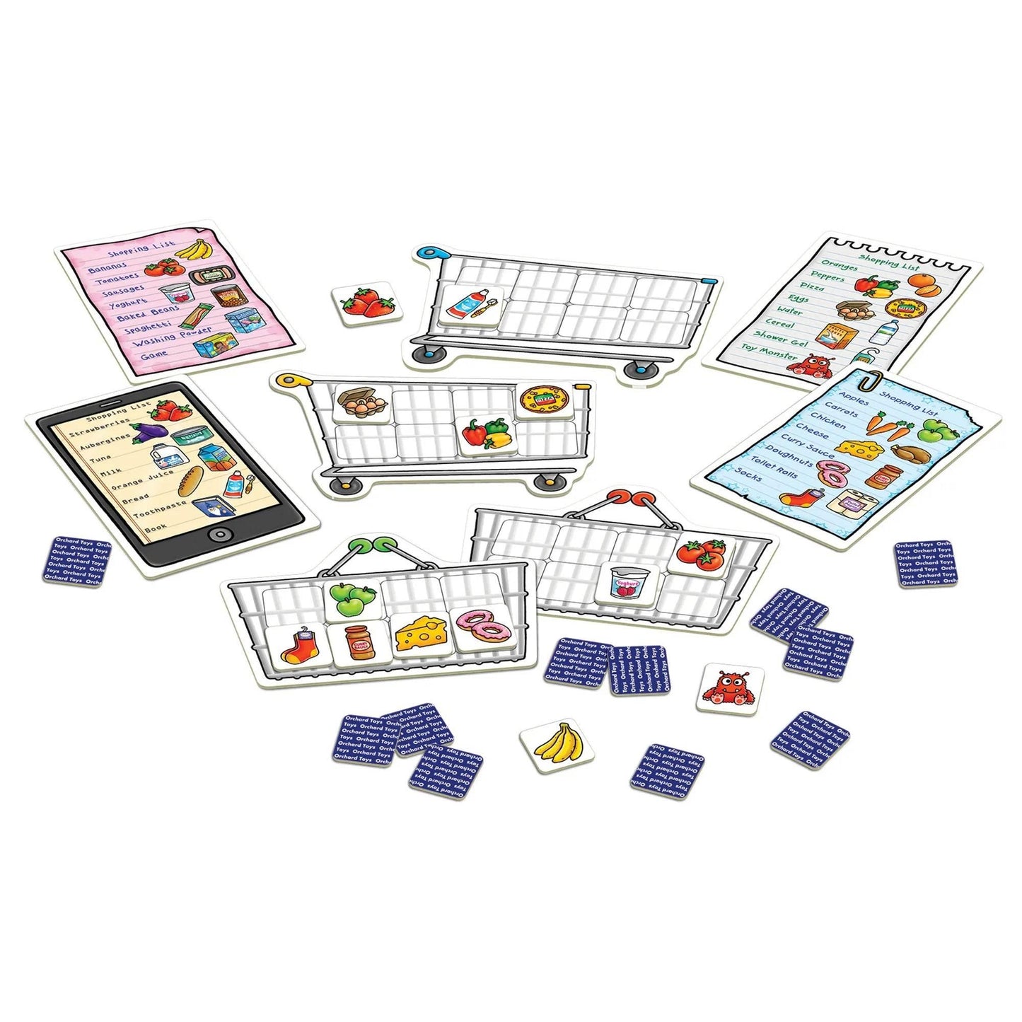 Orchard Shopping List Childrens Card Game - Cloud Nine Stores