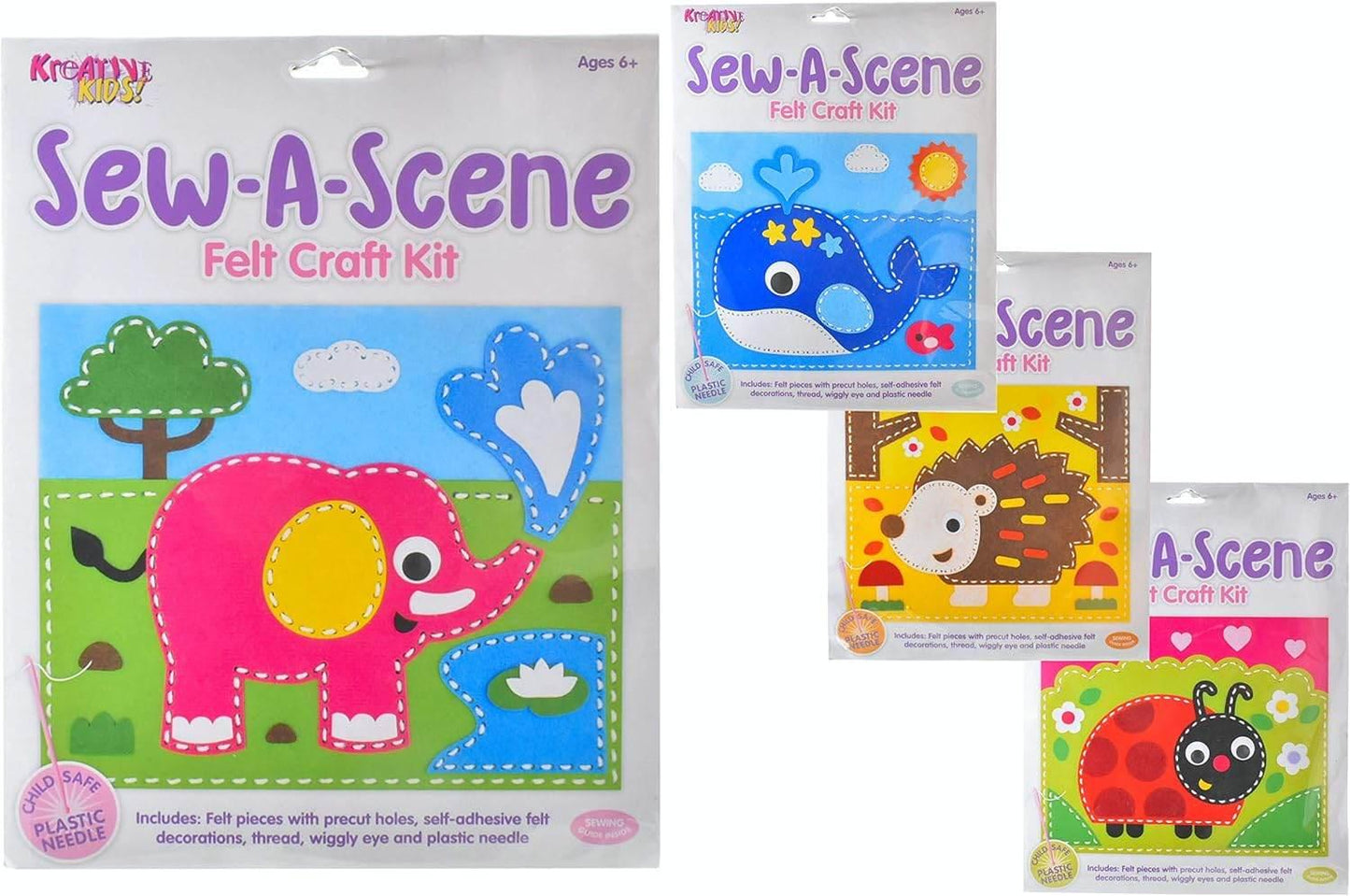Sew A Scene Hedgehog - Cloud Nine Stores