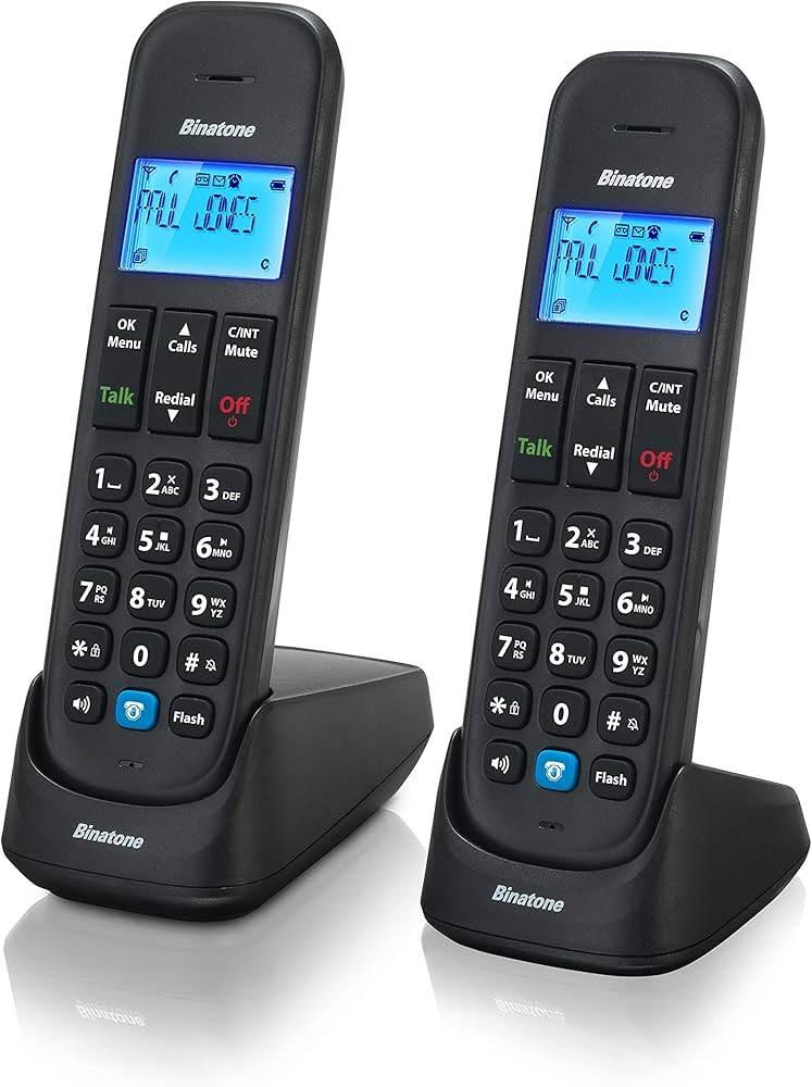 Binatone VEVA 1915 Twin Telephone Set with Answering Machine - Cloud Nine Stores