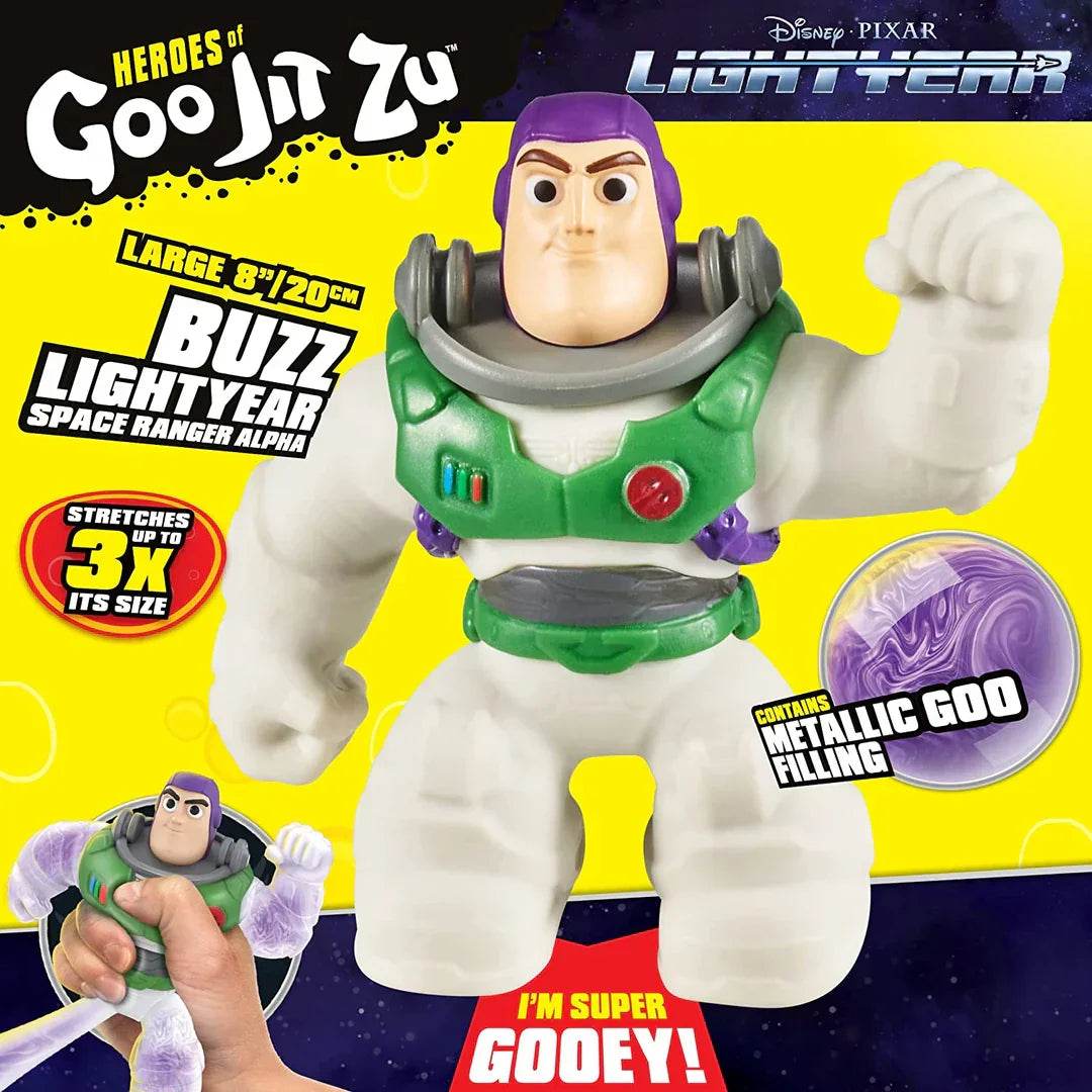 Figurine Jumbo 8" Heroes of Goo Jit Zu Disney Pixar Lightyear Alpha Buzz - Cloud Nine Stores