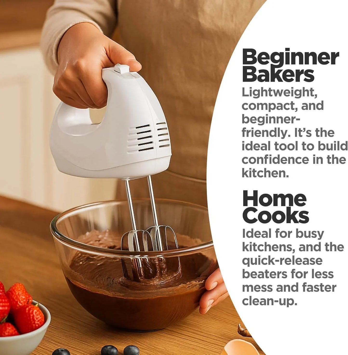 Status Nashville 5 Speed Hand Mixer - Cloud Nine Stores