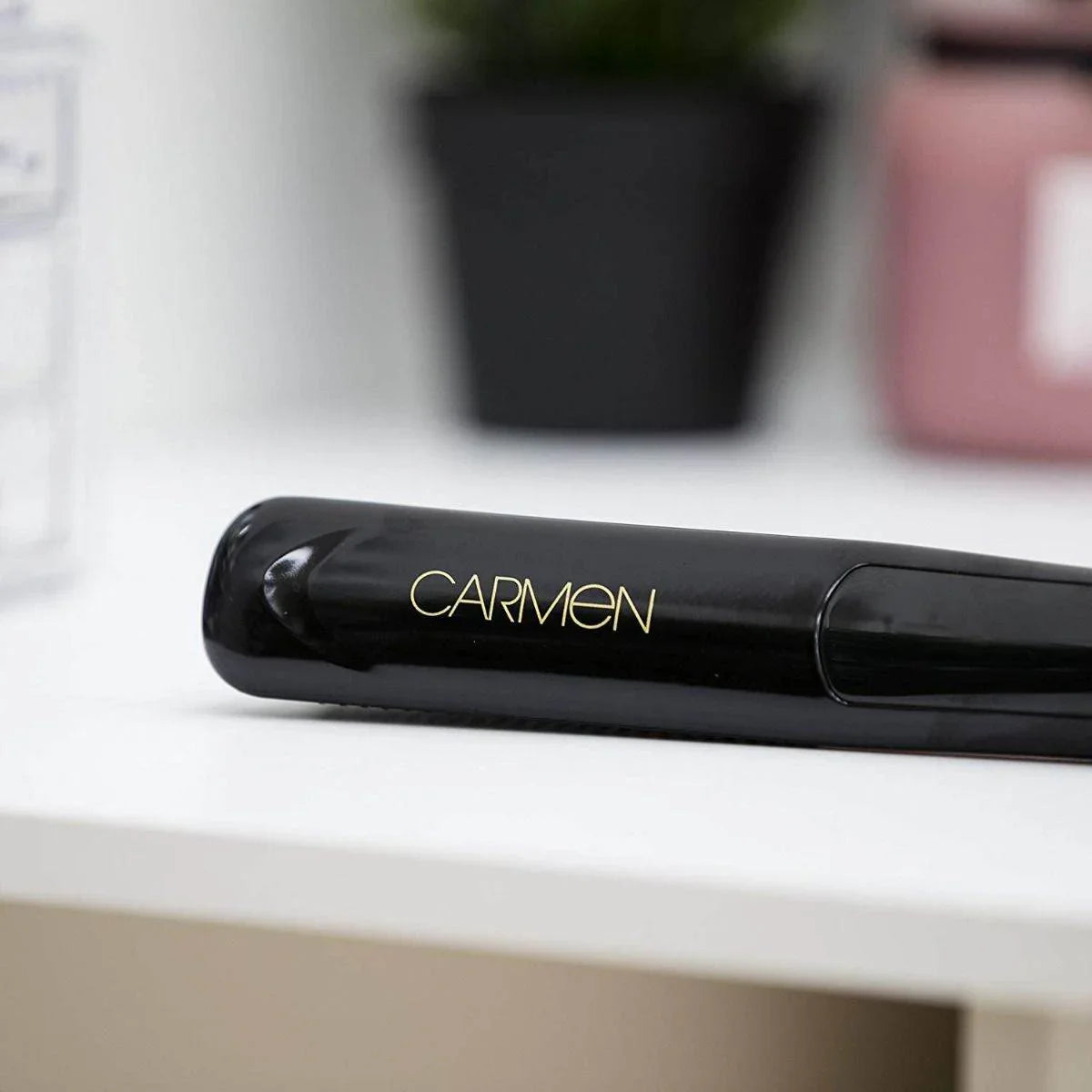 Carmen Heated Ceramic Hair Straightening Brush - Cloud Nine Stores