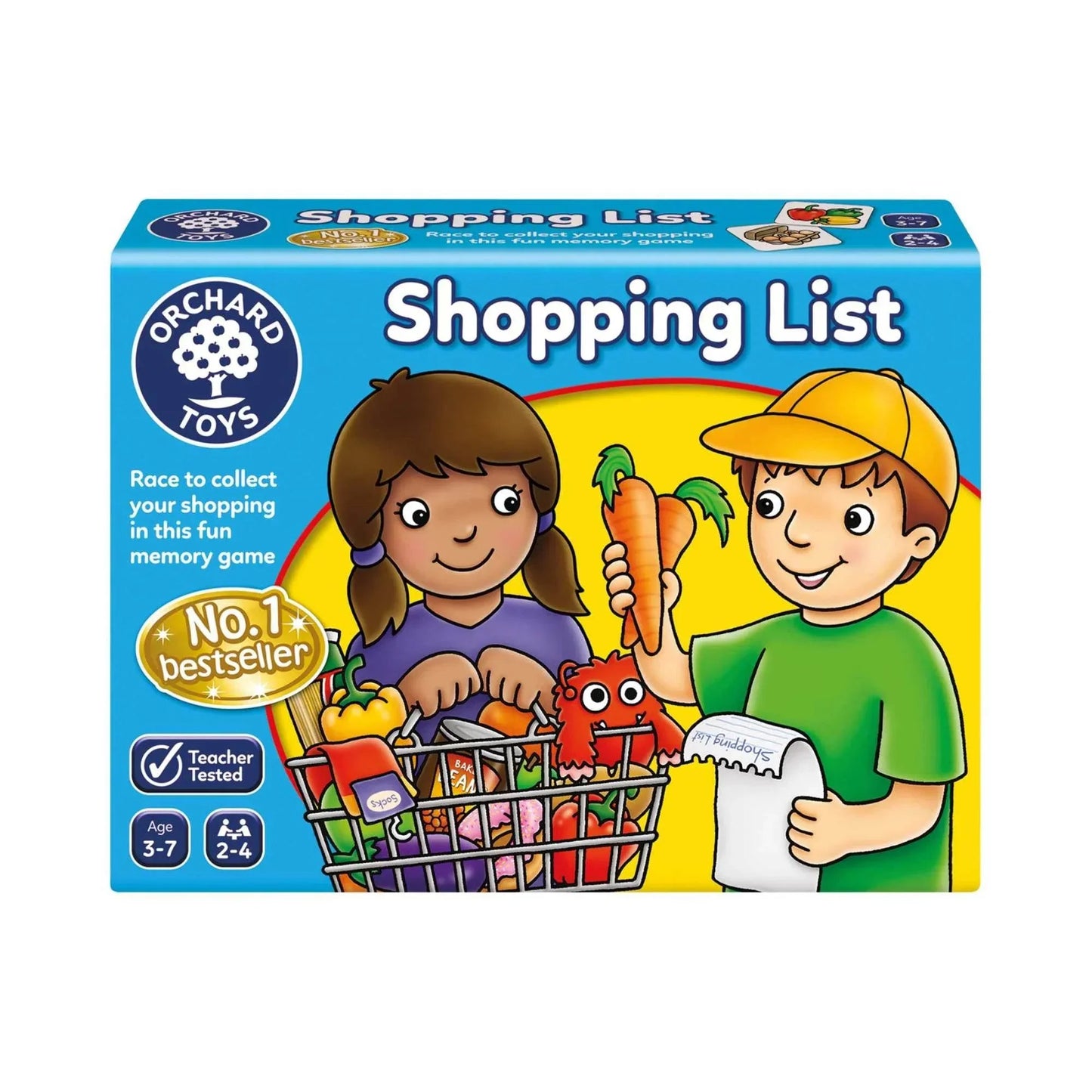 Orchard Shopping List Childrens Card Game - Cloud Nine Stores