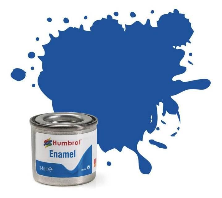 Humbrol No. 14 French Blue 14ml Gloss Enamel Tin - Cloud Nine Stores