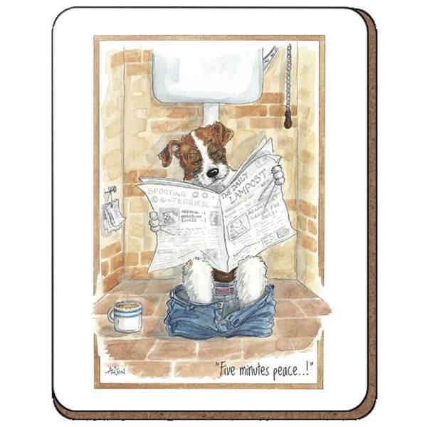 Fridge Magnet - Alison's Animals - Five minutes peace - Cloud Nine Stores